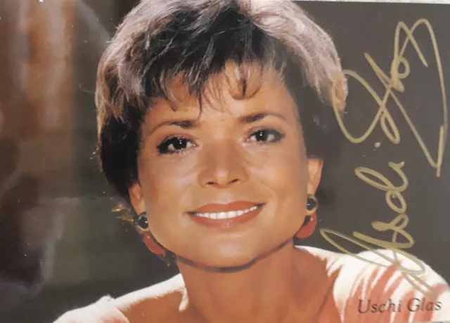 Uschi Glas / Original Autogramm