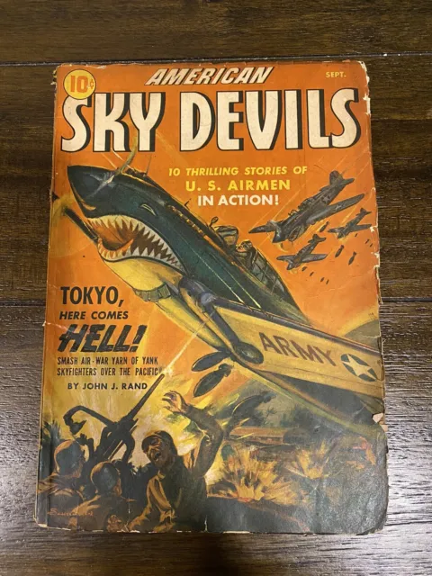 1942 american sky devils september comic