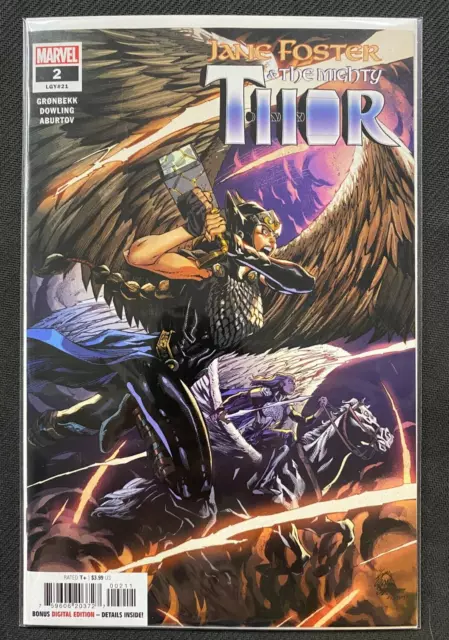 Jane Foster & The Mighty Thor #2 Marvel 2022 VF/NM Comics