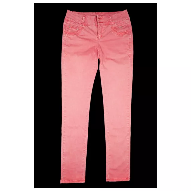 Nile Damen super stretch Jeans Hose Slim Leg Skinny fit 36 S+ W28 L34 Rosa Pink