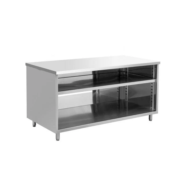 Kratos 32L-052 16-Gauge Enclosed Worktable, 72"Wx72"D, No Backsplash