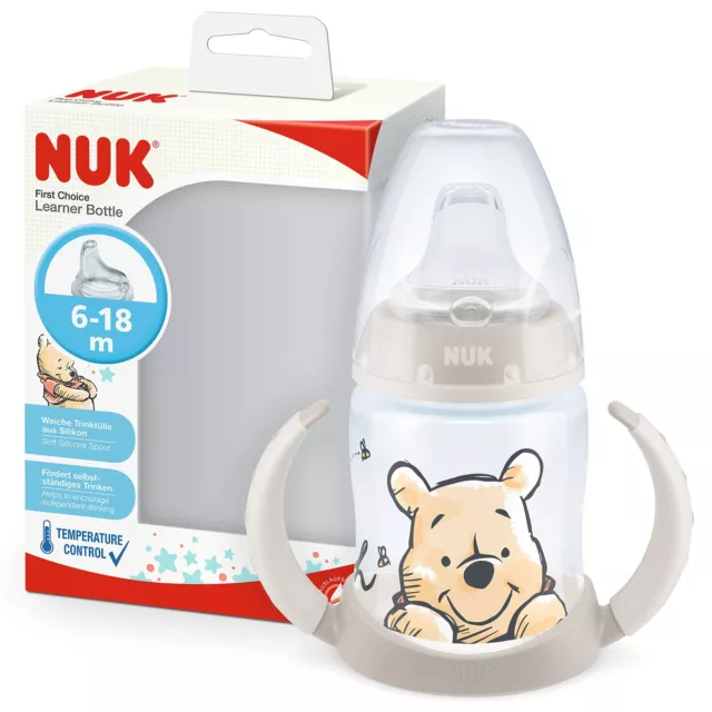 Babyflasche NUK First Choice+ Trinklernflasche Disney Winnie Pooh 150 ml B-WARE