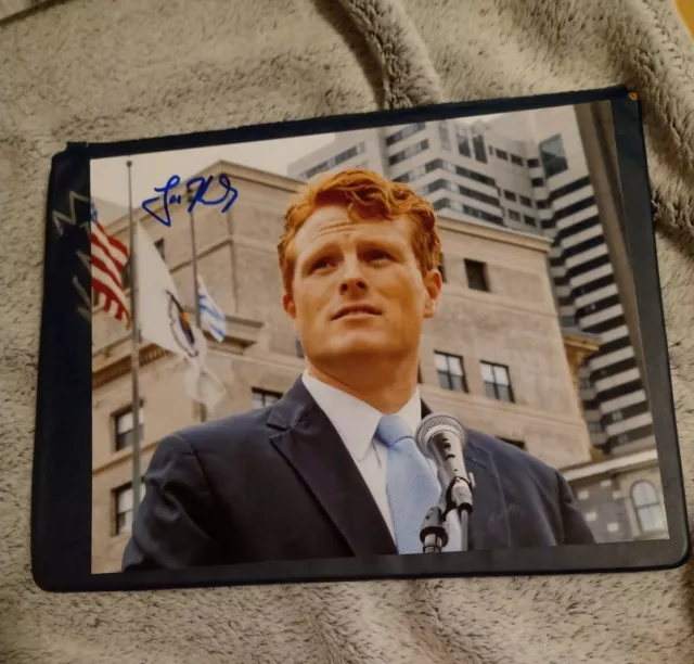 Joe kennedy iii  Massachusetts Congressman Autographed 8x10 photo