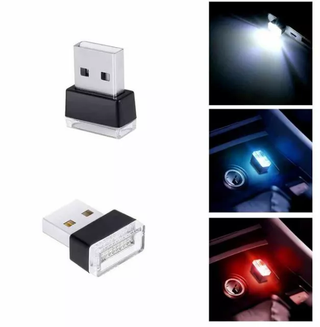 Mini LED USB Stick Licht LAMPE 0,3 Watt Nachtlicht 7 Farben