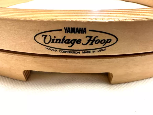 YAMAHA VH1408S Snare Drum 14" Wood Vintage Hoop 8-Tension Set Made in Japan