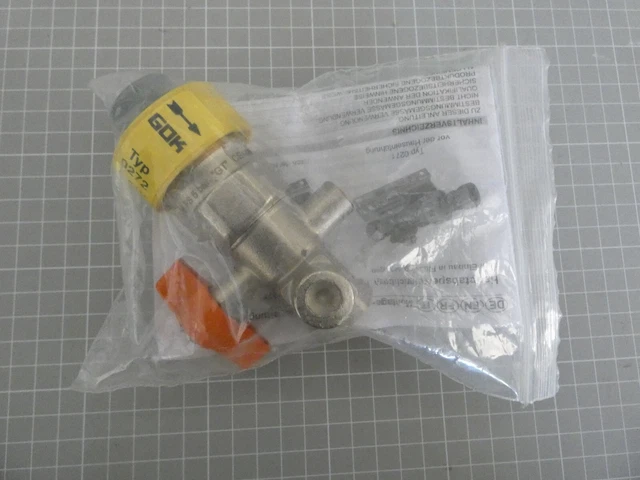 GOK Dispositivo di Chiusura Principale Gas tipo 0272 senza Accessori