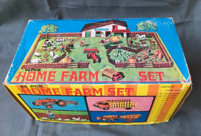 VINTAGE 1970S HOME Farm Set 94 Pcs With Box 30 00 PicClick CA vintage-1970s-home-farm-set-94-pcs-with-box-30-00-picclick-ca