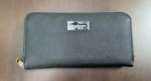 STRADIVARIUS PORTAFOGLI DONNA NERO CHIUSURA ZIP 19 X 9 5 X 2 5 cm EUR 10 00 PicClick IT