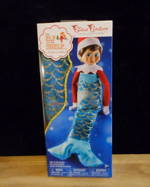 Elf On The Shelf Doll Claus Couture Merry Merry Mermaid Girl Scout Outfit New