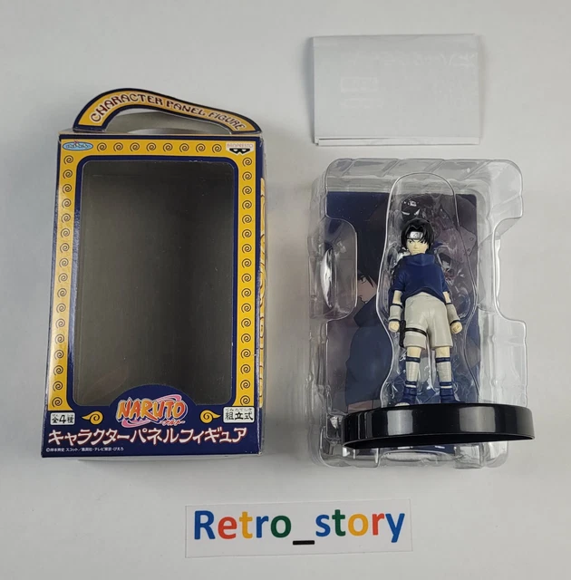 Figurine Naruto Shippûden - Sasuke Uchiha Character Panel - Banpresto 2003 - Bon état