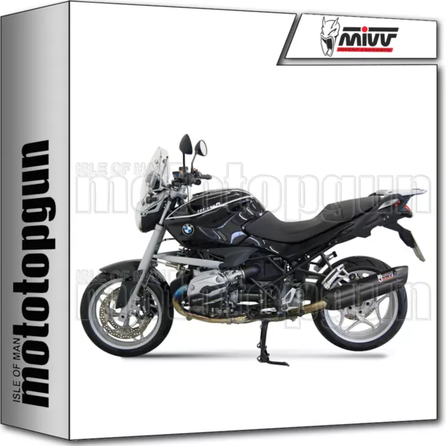 MIVV B.005.L9 scarico hom suono nero bmw r 1200 r 2008 08