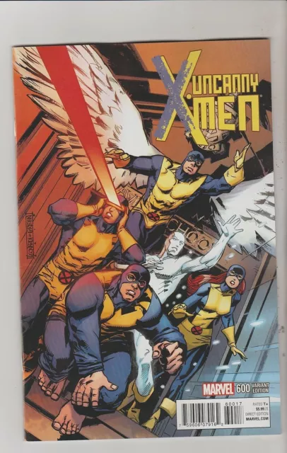 Marvel Comics Uncanny X-Men #600 January 2016 Leonardi Variant 1St Print Nm