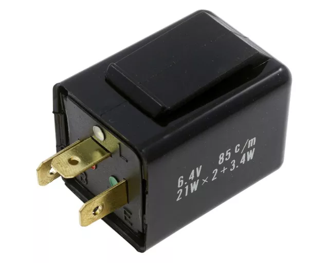 Blinkrelais Blinkerrelais Blinkgeber 6 Volt 21W 3-polig für Standardblinker