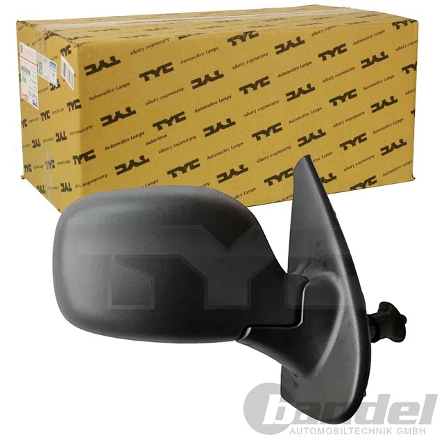 TYC Specchietto Dx Nero Adatto Per Nissan Kubistar Renault Kangoo