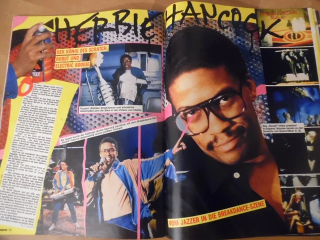 BRAVO  10-1984 D Nena Andrew Fletscher Gazebo Duran Thompson Twins Nino Rob Lowe 14