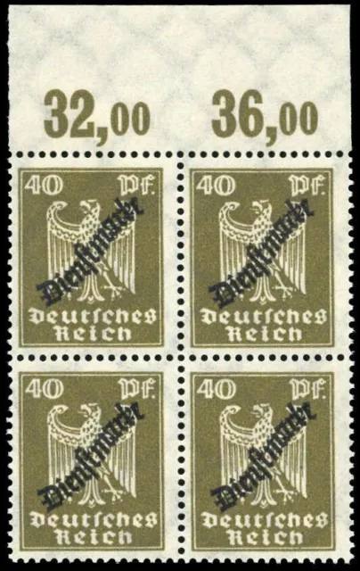 1924, Deutsches Reich, D 110 (4) P, ** - 2771633