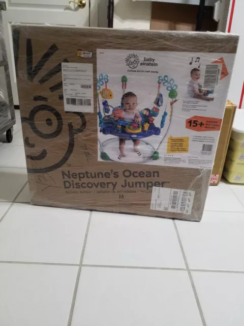 Baby Einstein Neptune's Ocean Discovery Activity Jumper, Ages 6 months + Baby Einstein Neptune's Ocean Discovery Activity Jumper, Ages 6 months +