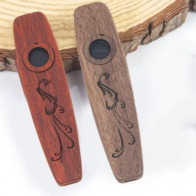 ARMONICA IN LEGNO kazoo flauto per principianti strumento musicale