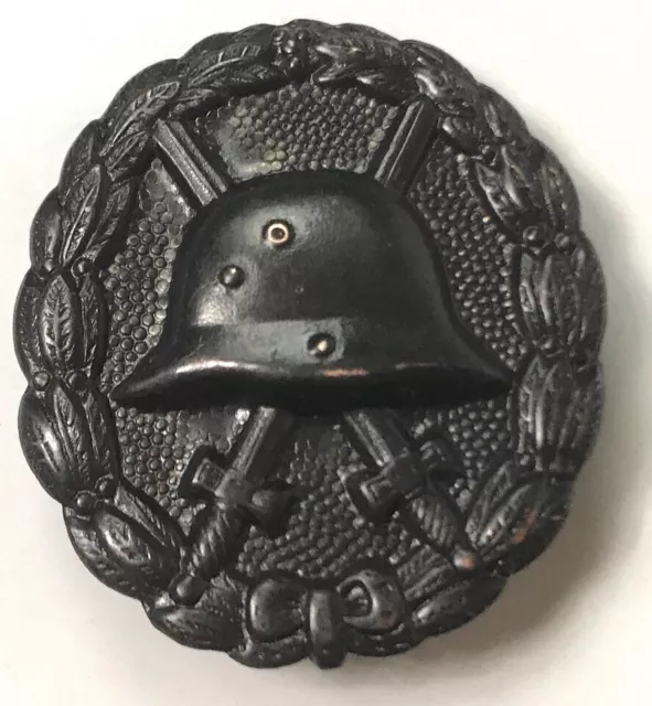 WW1 German Army Black Wound Badge Pin Award 3RD Class Military Medal Emblem WWI
