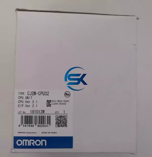 1pcs Omron Brand New CJ2M-CPU32 CJ2MCPU32 PLC New IN BOX #A