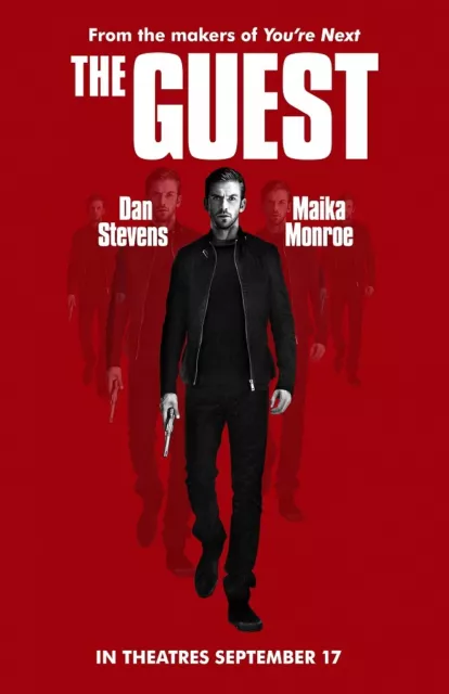 The Guest movie poster (a)   : 11 x 17 inches - Dan Stevens poster (2014)