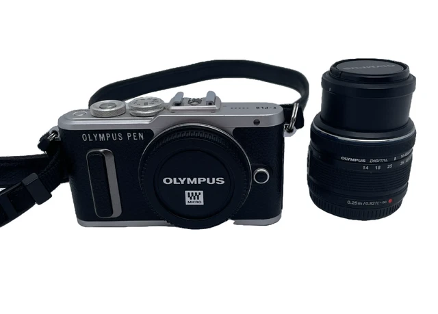Olympus PEN E-PL8 16 MP inkl. 14-42 mm Objektiv schwarz - Zustand akzeptabel