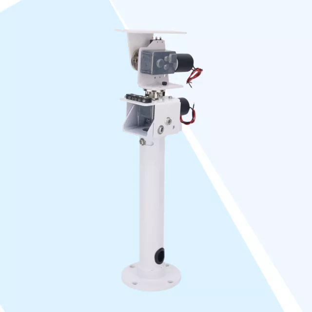 Solar Tracker Dual Axis Überwachungsroboter Monitor 30W Schneckengetriebe Motor