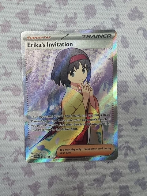 Pokmon TCG Erika´s Invitation Scarlet & Violet - 151 203/165 Holo