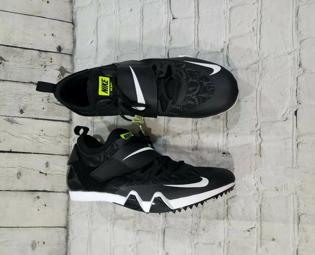 NIKE ZOOM PV Elite Pole Vault Track Spikes Black White AA1204 001 MENS SZ 15 39.75 PicClick