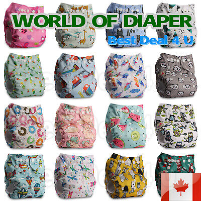 Baby Cloth Diaper Insert Reusable Nappy Couche Windeln Pañal Fralda Pannolini