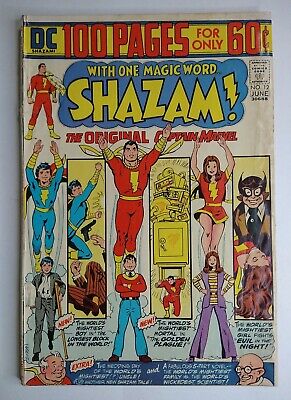 DC Comics Shazam! #12 The Original Captain Marvel 100 Page Giant VF- 7.5
