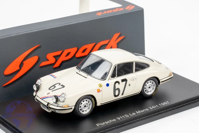 Porsche 911S N°64 Le Mans 1970 – Spark 1/43, Modèle De Collection S4412