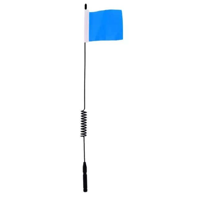 11.4" Metal Decorative Antenna with Flag Accessories for 1/10 RC Car Models