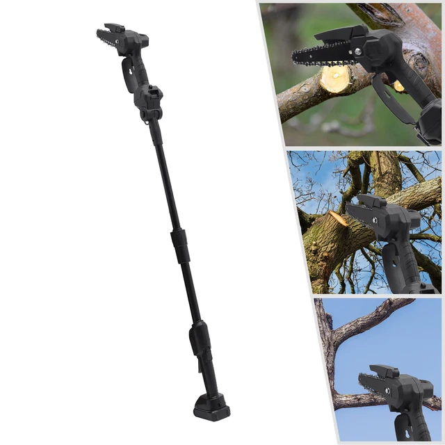 MOWOX 40V Cordless Pole Saw - 8" Oregon Bar & Chain, 500mm Telescopic, Brushless Motor, Includes 4Ah Battery & Charger