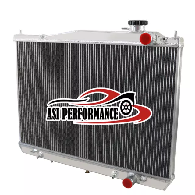 Aluminum Radiator For 97-05 Navara D22 3.0 ZD30 01-06;3.3 V6 Petrol VG33E