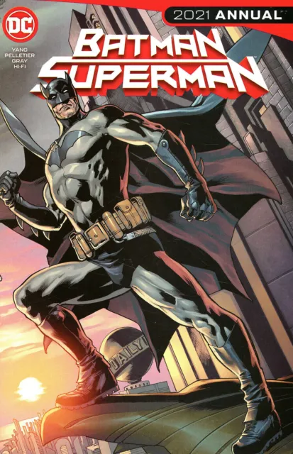 Batman Superman Annual 2021 Unread Bryan Hitch Main Cover DC Gene Luen Yang