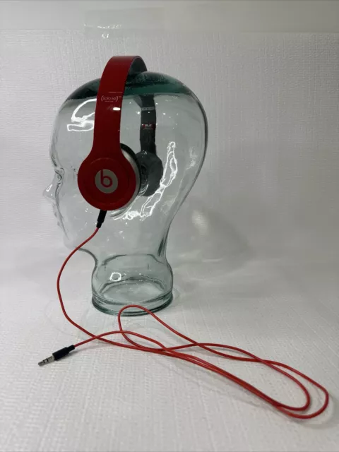 Beats By Dr Dre Solo HD Project Red Special Edition Monster Headphones Wired