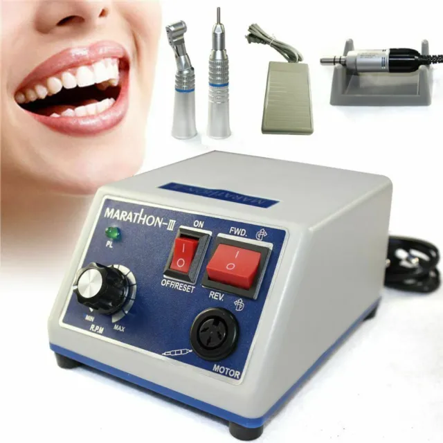 Dental Dentaire Marathon Micromoteur Polisseur pièce à main 2PCS 35K RPM Lab