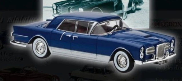 Miniature 1/43 Facel Vega Excellence – Heco Miniatures, Vert, Résine – Pièces Détachées