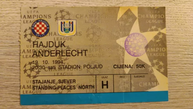 Shkendija - Hajduk Split U-19 / 30.09.2021 / Youth Champions League /  ticket 