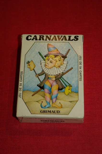 ANCIEN JEU DE 54 Cartes Vins De France Grimaud Boite Rouge Complet EUR 3,00 - FR