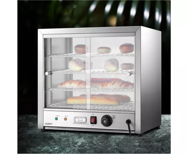Commercial Food Warmer Hot Display Showcase Cabinet