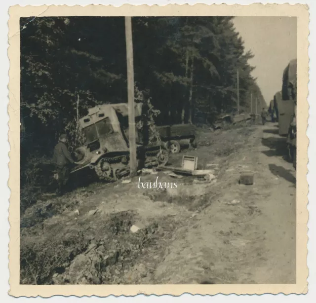 Foto Russland Raupenschlepper/Sd.Kfz  2.WK ( H929)