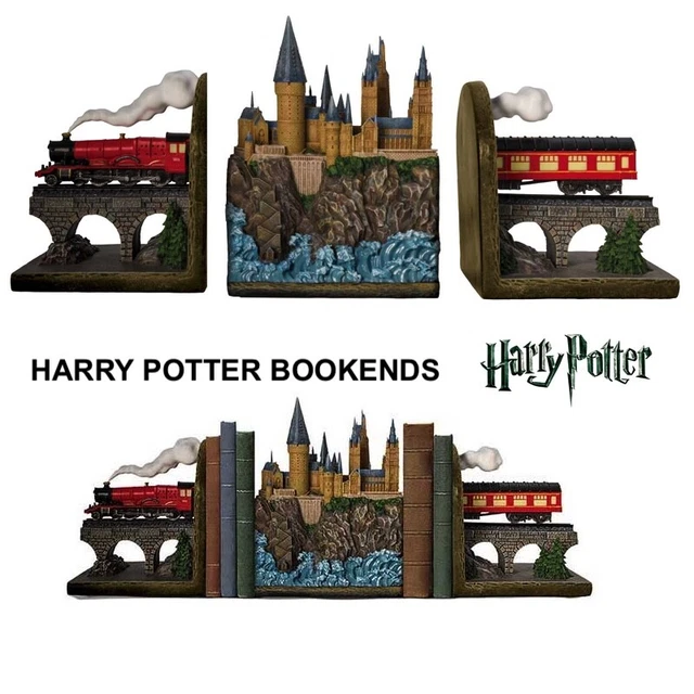 HARRY POTTER HOGWARTS Bookend Collection Lights Up by The Bradford