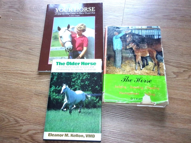 Ownership Judging Breeding Feeding Management Kays Kellon Chapple Horse Book Lot