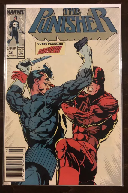 Punisher #10 VF/NM 9.0 MARVEL COMICS DAREDEVIL 1989