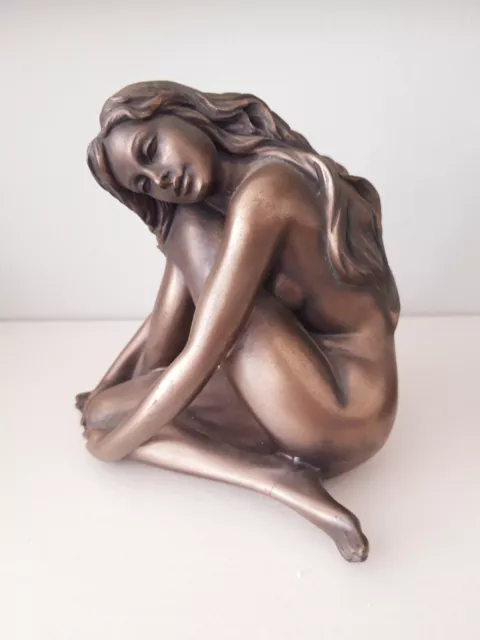 Naked Figure Art Deco Sculpture Bronzed Erotic Statue