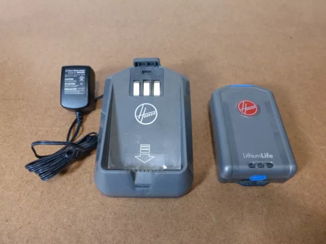 Genuine Hoover LithiumLife 20V Vacuum Lithium-Ion Battery & Charger (BH03100)