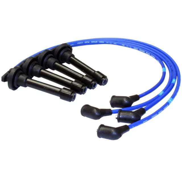 NGK JAPAN BLUE SPARK PLUG WIRE SET HE57 for HONDA CIVIC B16 ACURA INTEGRA B18