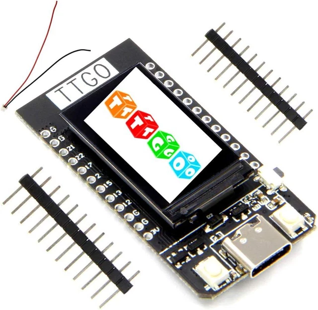 ICQUANZX T-Display ESP32 WiFi e Scheda di Sviluppo del modulo Bluetooth per...